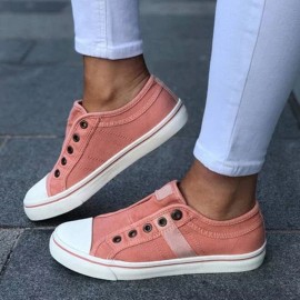 Women Large Size Casual Soft Comfy Low Top Flats
