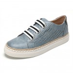 Plus Size Women Comfy Hollow Elastic Band Casual Flat Shoes