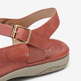 Women Buckle Strap Comfy Casual Slide Sandals