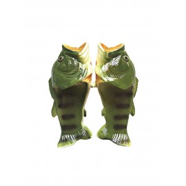 Women Funny Fish Shape Casual Beach Slidders Slippers