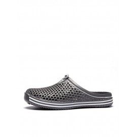Women Summer Large Size Couples Comfy Breathable Hollow Out Garden Shoes Casual Slippers